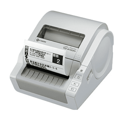 מדבקות למדפסת Brother TD4100